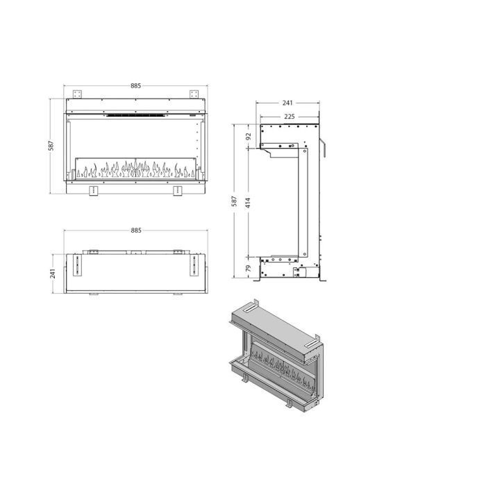 Evonic Evolution 850 Slimline