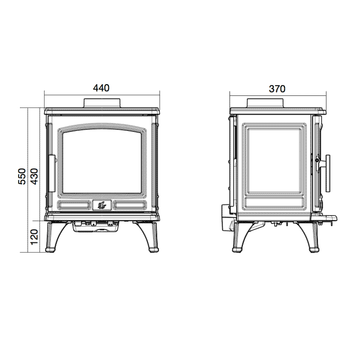 ACR Oakdale Multi-Fuel Stove
