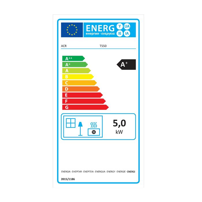 ACR Tenbury T550 Multi-Fuel Inset Stove