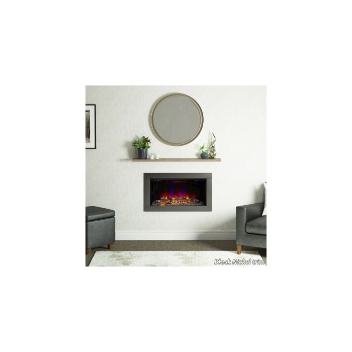 FLARE by Be Modern Avella Wall Inset Electric Fire