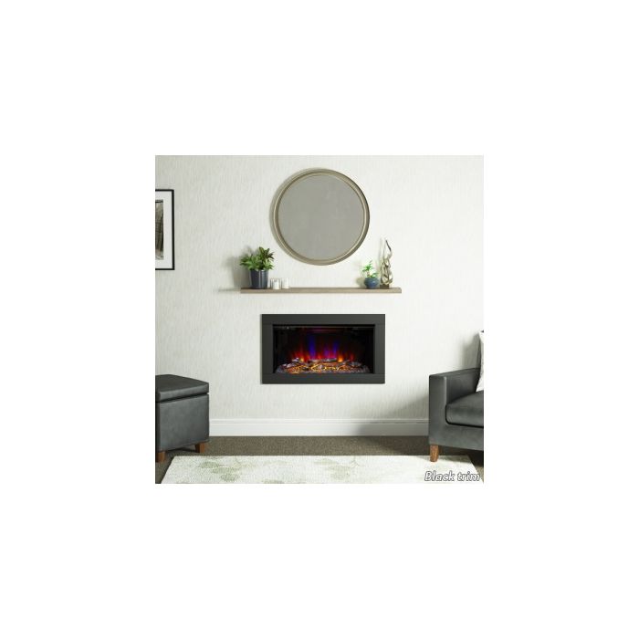 FLARE by Be Modern Avella Wall Inset Electric Fire