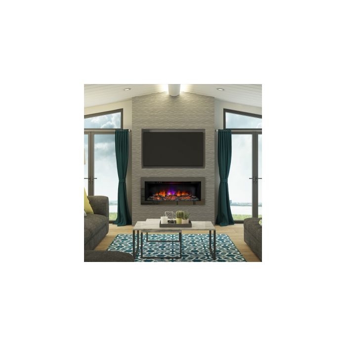 FLARE by Be Modern Avella Grande Wall Inset Electric Fire