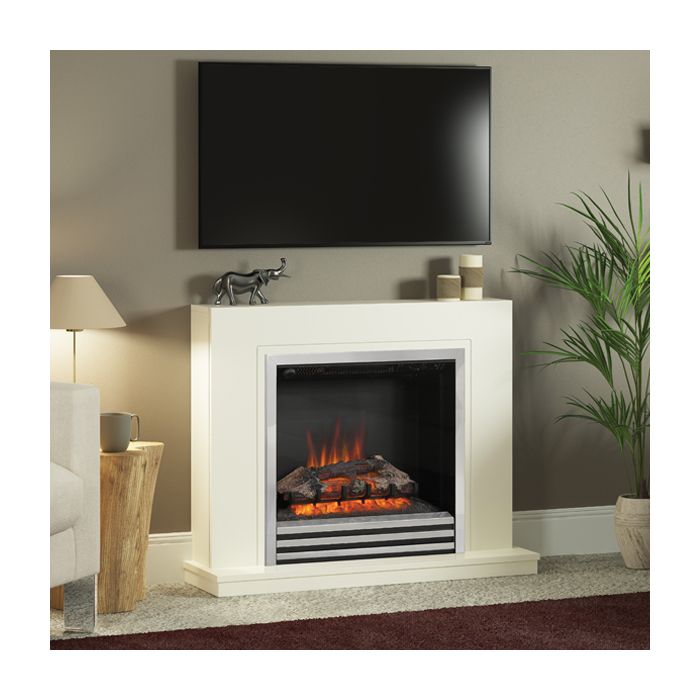 FLARE Collection by Be Modern Colby Electric Fireplace Suite