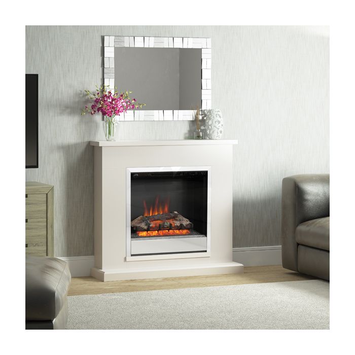 FLARE Collection by Be Modern Elsham Electric Fireplace Suite