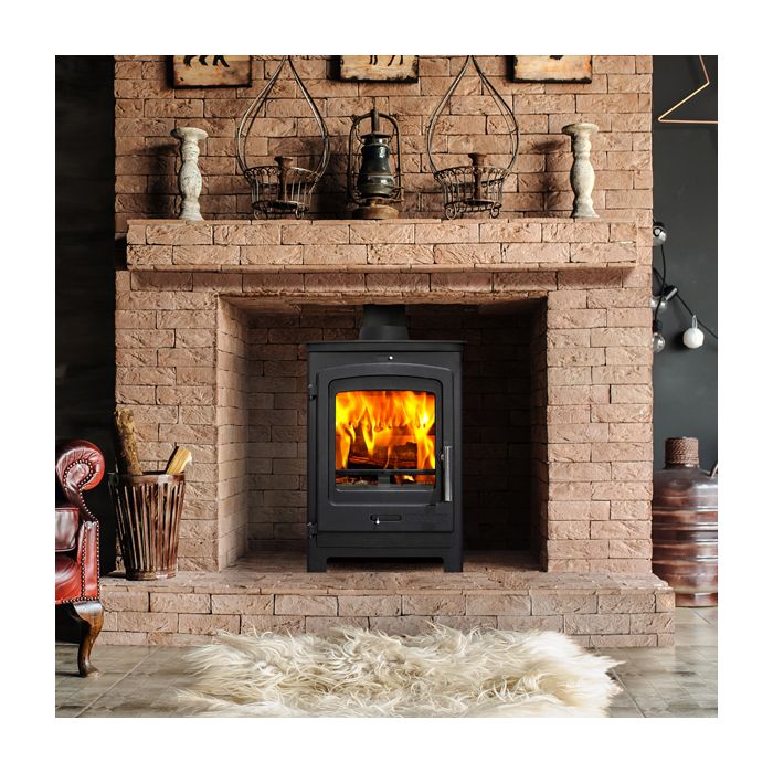 Portway P1 Contemporary Multi-Fuel Stove