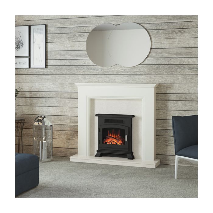FLARE Collection By Be Modern Westerdale Soft White Finish Surround