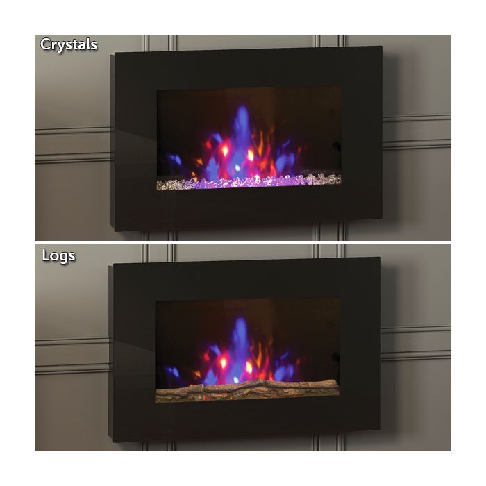 FLARE Collection By Be Modern Azonto Wall Mounted Electric Fire