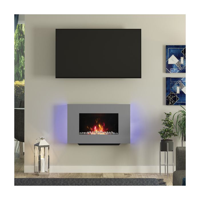 FLARE Collection By Be Modern Azonto Wall Mounted Electric Fire