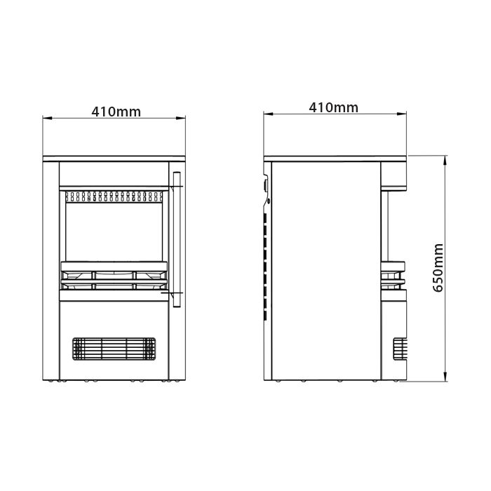 FLARE by Be Modern Tunstall Electric Stove