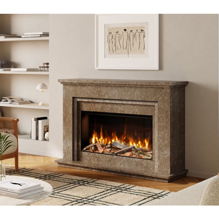 Evonic Bourton FS Marble Fireplace Suite