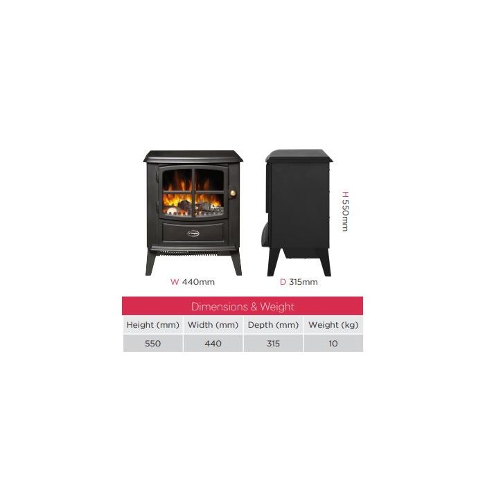 Dimplex Brayford Optiflame Electric Stove