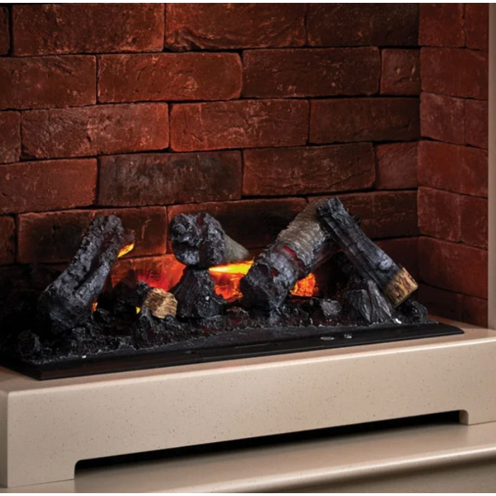Katell Vittoria 46" Italia Optimyst Electric Fireplace Suite