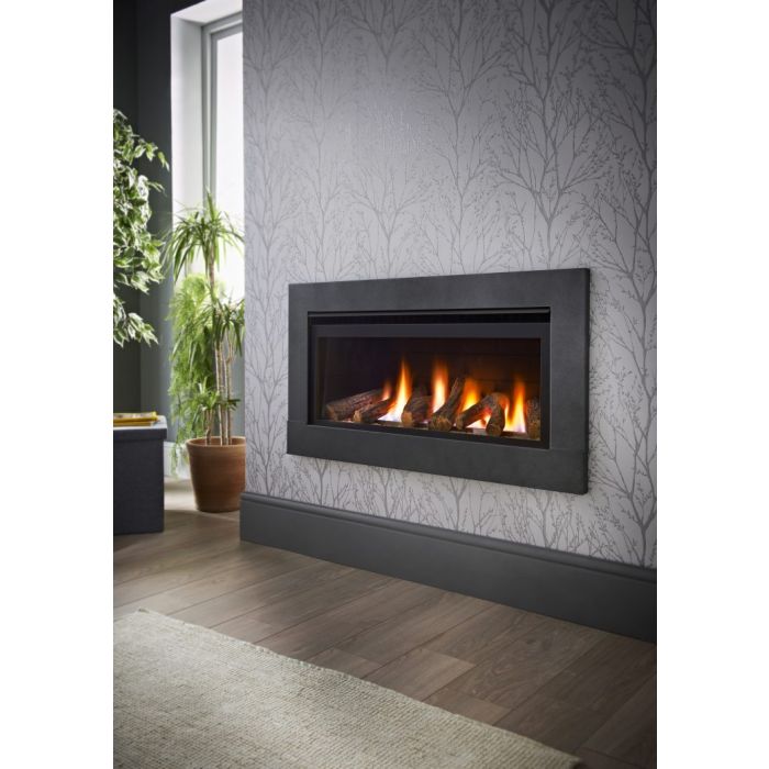 Crystal Boston Wide Gas Fire