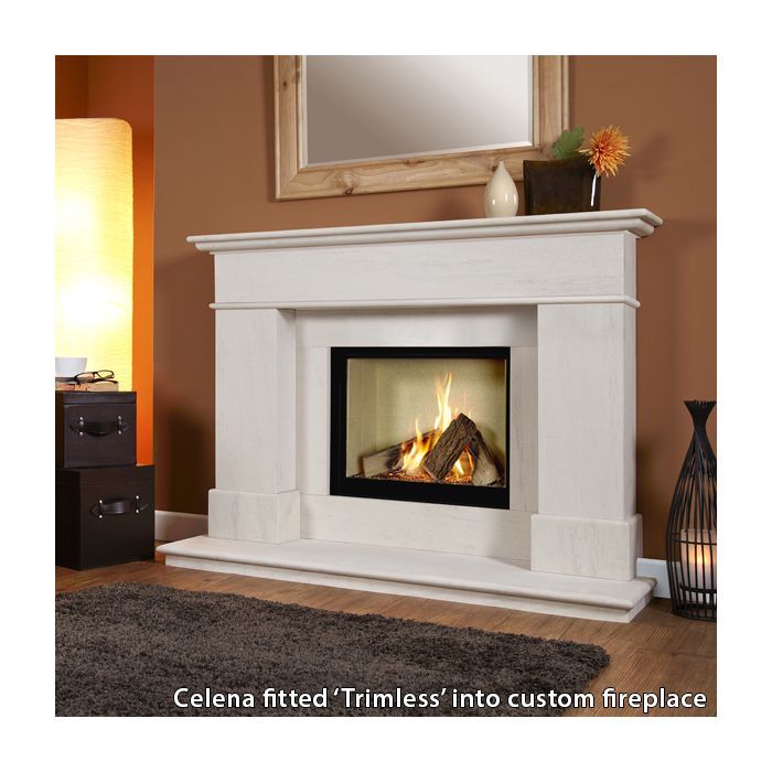Collection by Michael Miller Celena HE Gas Fire (Trimless)
