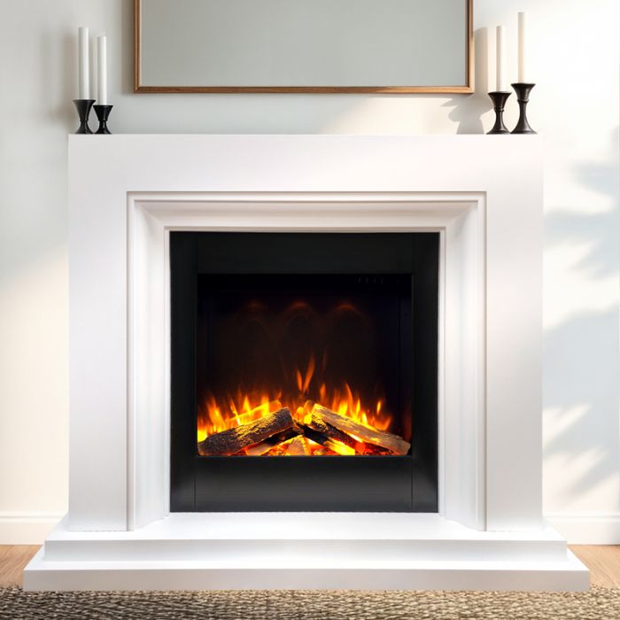 Celsi DLX Navarro 600 Electric Fireplace Suite