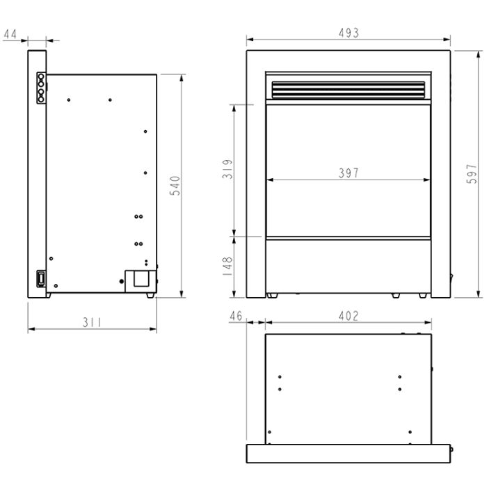Celsi DLX Olympus Electric Fire
