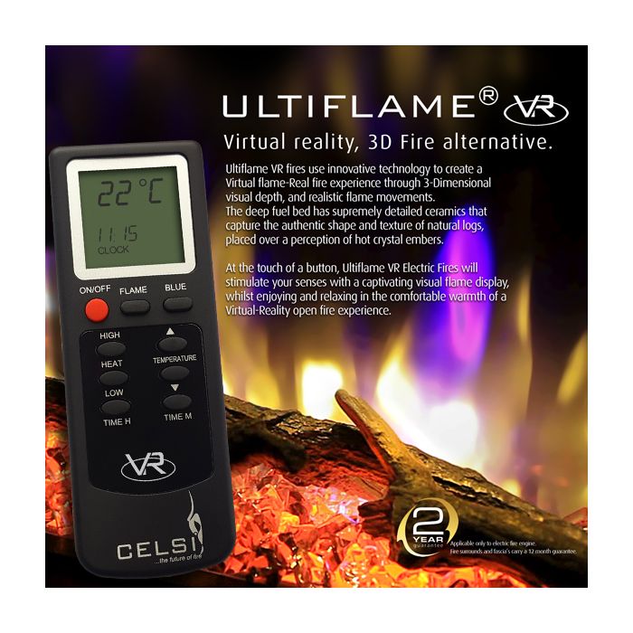 Celsi Ultiflame VR Evora Asencio S Electric Fire