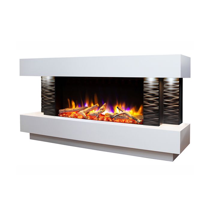 Celsi Ultiflame VR Toronto 800 Illumia Electric Fireplace Suite