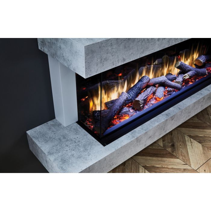 Katell Cento Deep Italia Wall Mounted Electric Fireplace