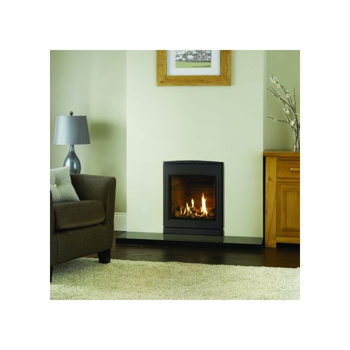 Yeoman CL 530 Natural Gas Inset Fire, Conventional Flue with Programmable Thermostatic Remote Control
