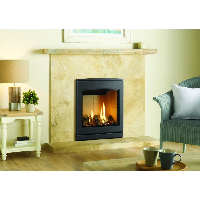 Yeoman CL 530 Natural Gas Inset Fire, Conventional Flue with Programmable Thermostatic Remote Control