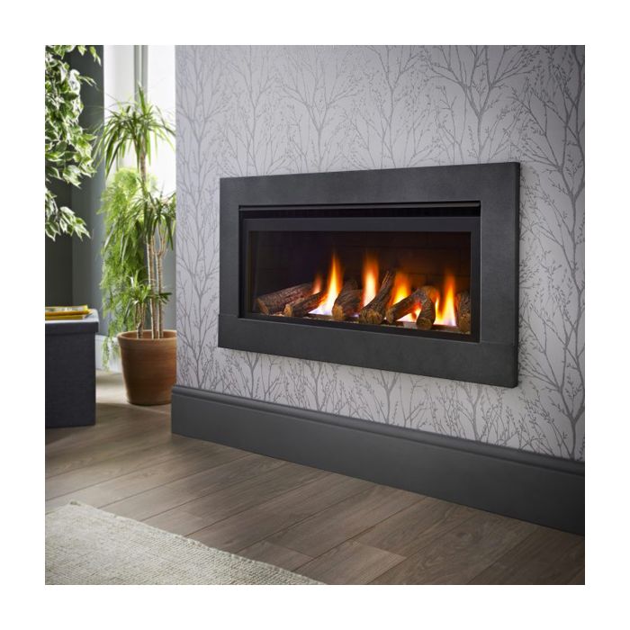 Crystal Boston Wide Gas Fire
