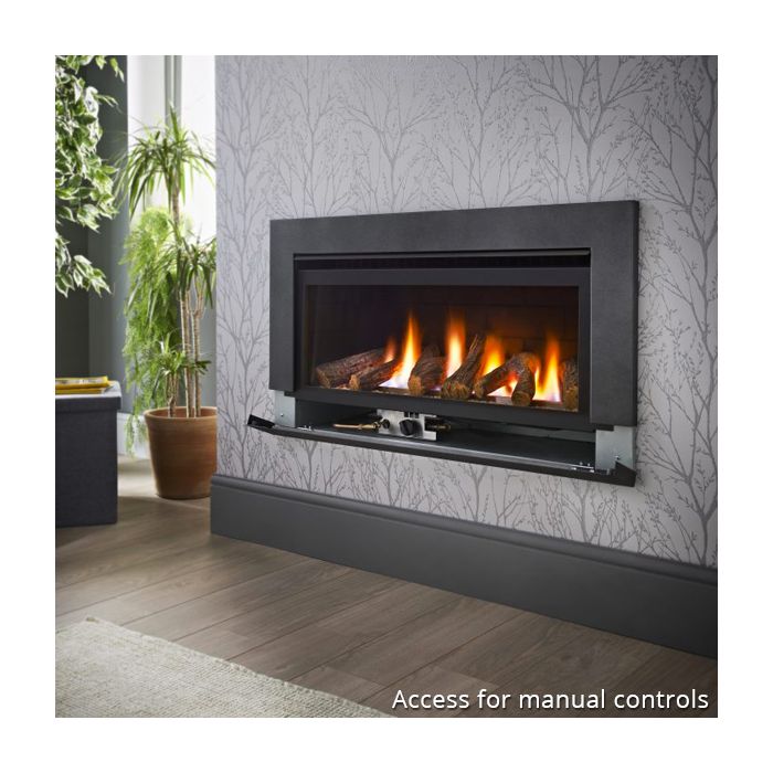 Crystal Boston Wide Gas Fire