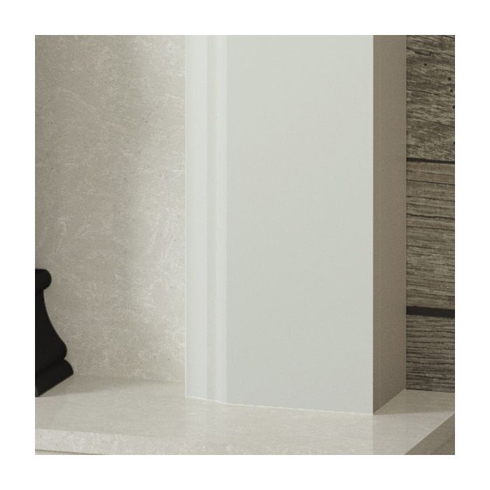 FLARE Collection By Be Modern Westerdale Soft White Finish Surround