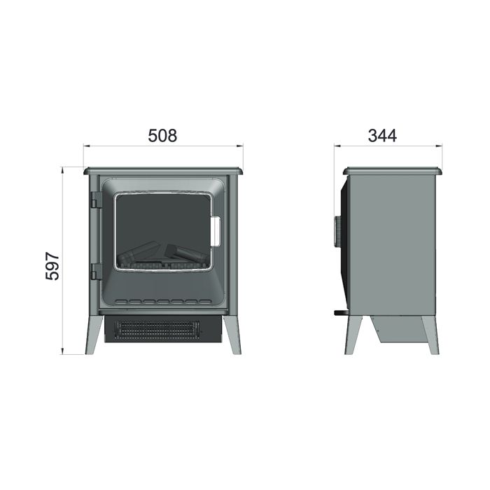 Dimplex Lucia Optiflame Electric Stove