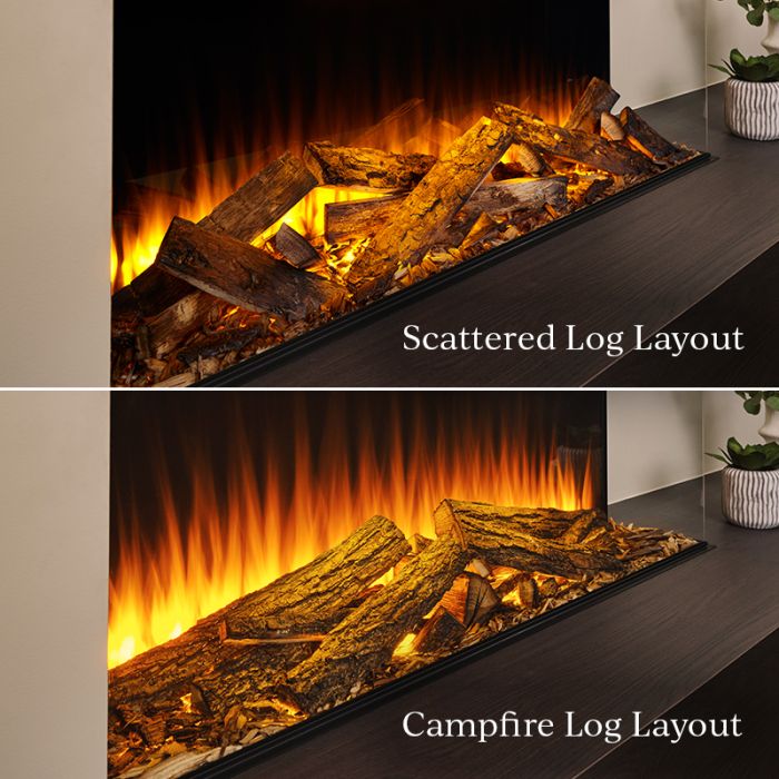 British Fires New Forest 1200 Electric Fire