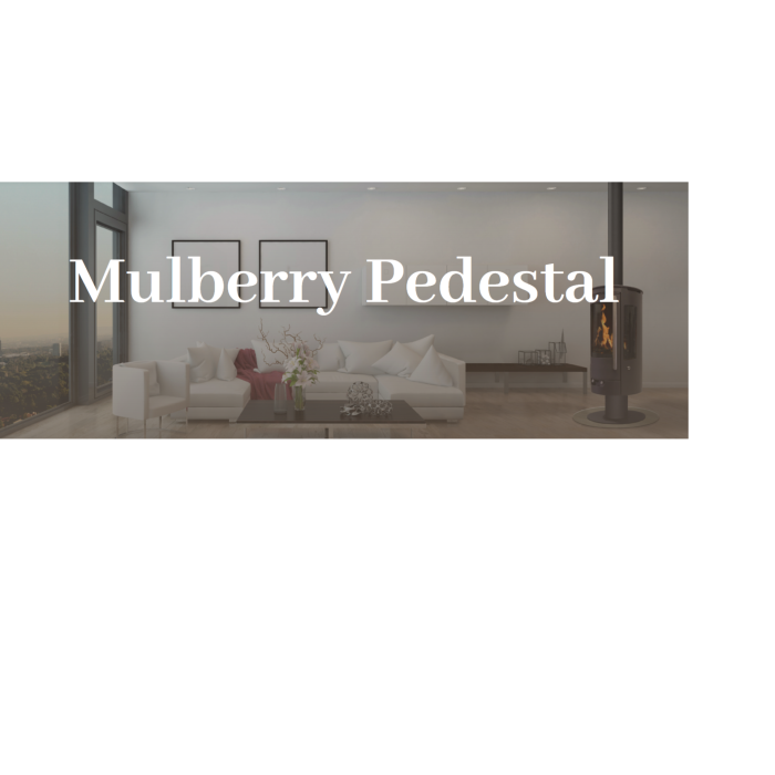 Mulberry Pedestal Multi-Fuel Wood Burning Stove