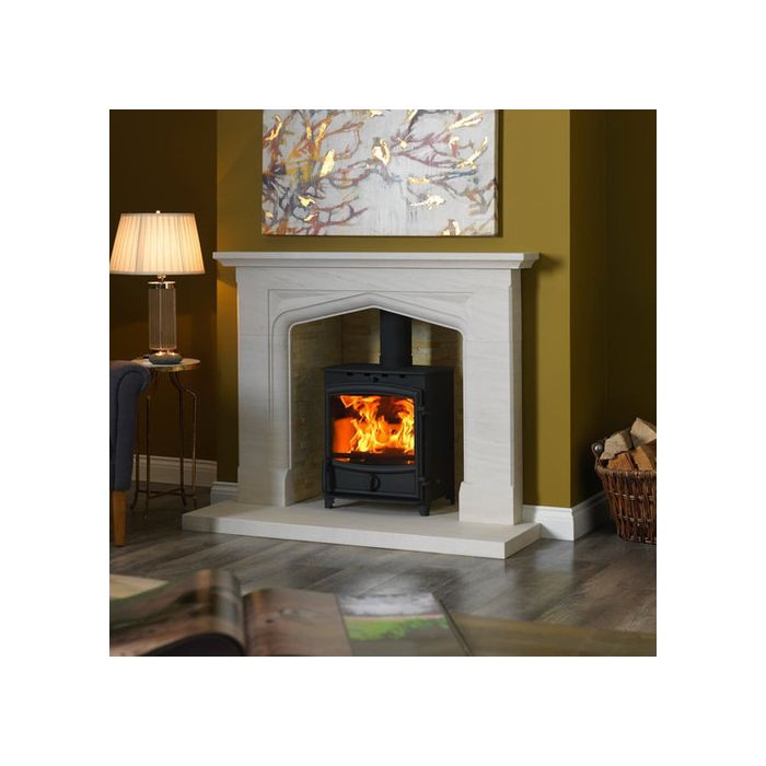 Fireline FX8 8kW Curved Door Multi Fuel Stove