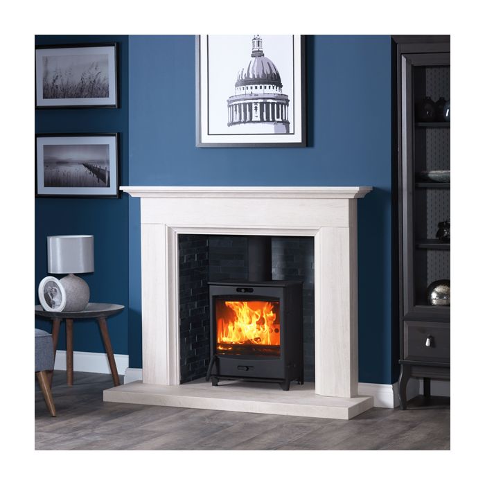 Fireline FQ5W 5kW Wide Multifuel Stove with Modern door