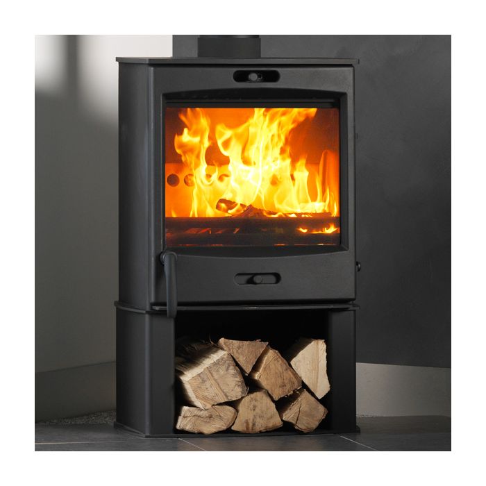 Fireline FQ5W 5kW Wide Multifuel Stove with Modern door