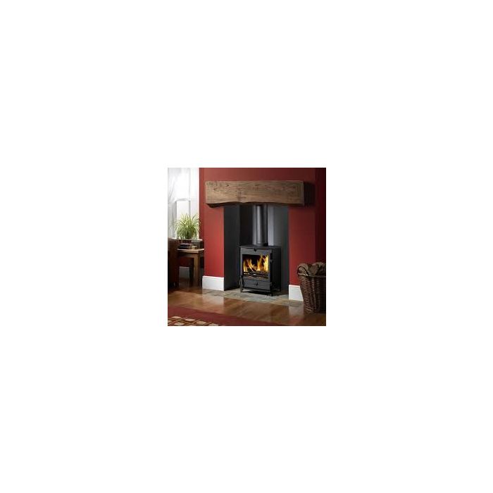 Fireline FP5W Wide Multifuel Stove with Square Door