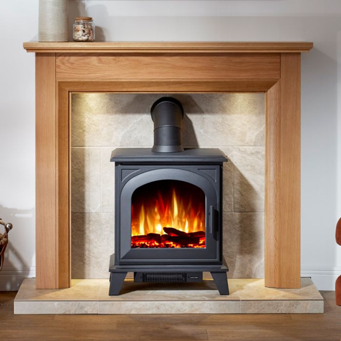 Firetti Mayfair Electric Stove Fireplace Suite