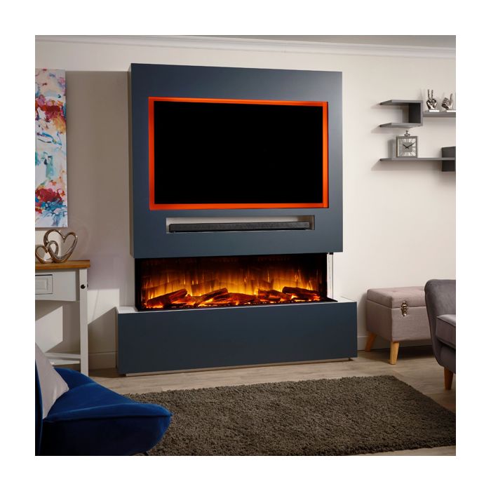 Flamerite Radia 1300 1-2-3 Sided Electric Fire