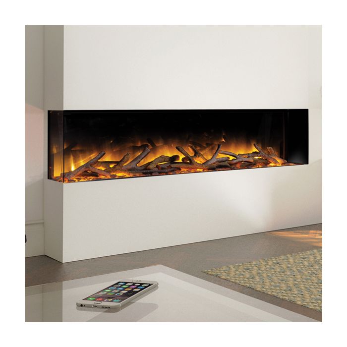 Flamerite Radia 1500 1-2-3 Sided Electric Fire