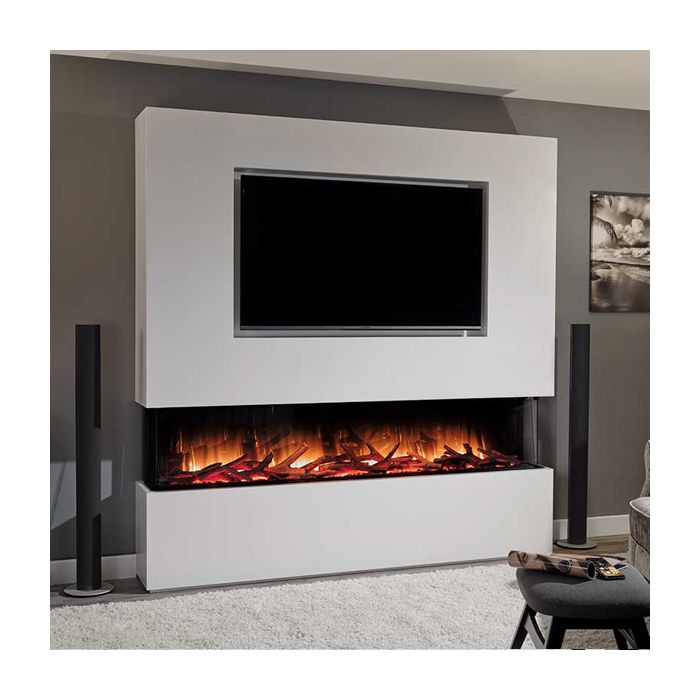 Flamerite Radia 1800 1-2-3 Sided Electric Fire