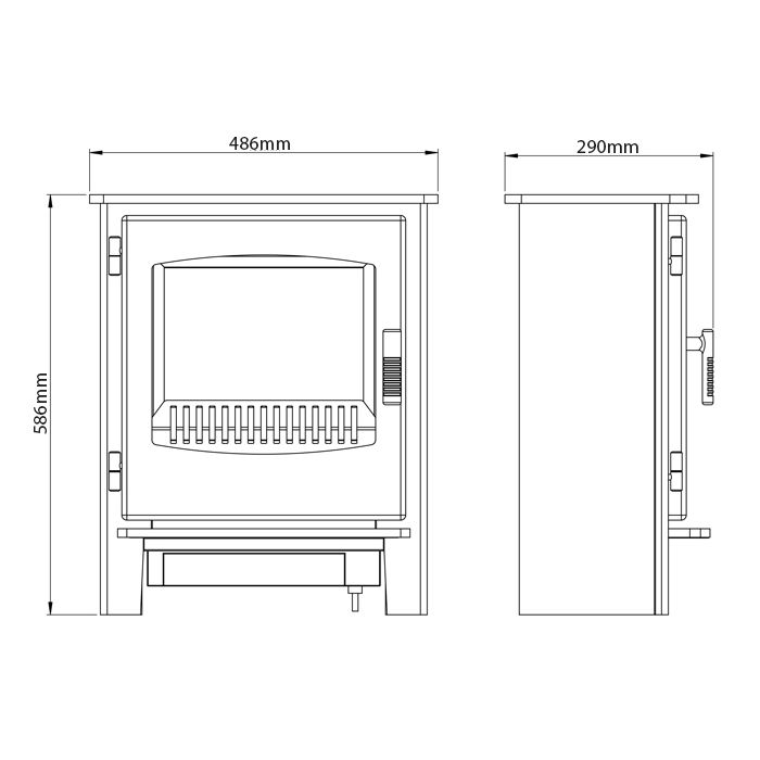 FLARE by Be Modern Espire Electric Stove