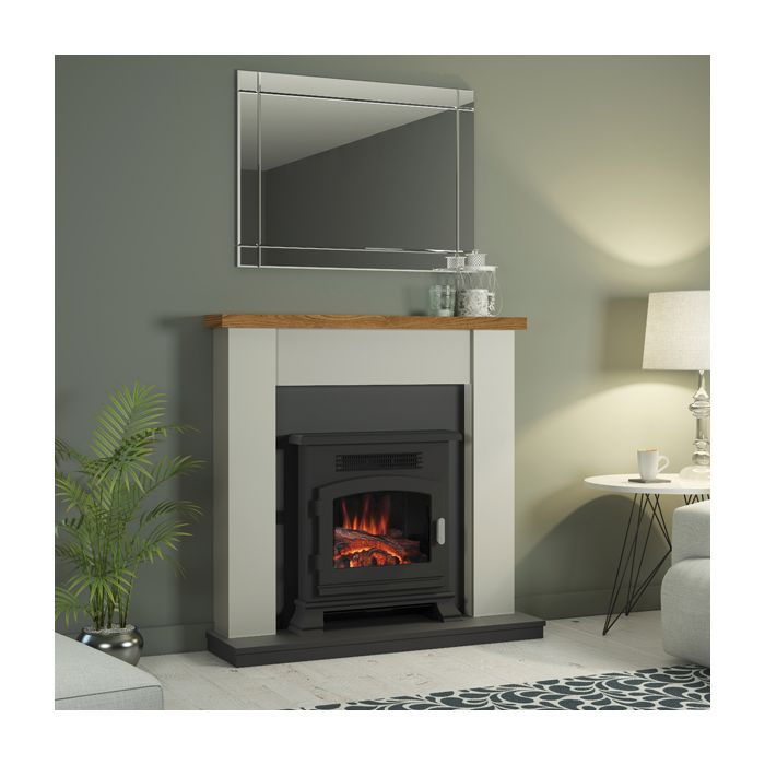 FLARE Collection by Be Modern Ravensdale Electric Fireplace Suite