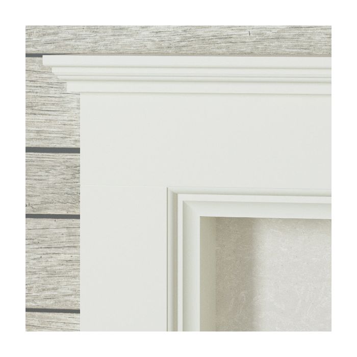 FLARE Collection By Be Modern Westerdale Soft White Finish Surround