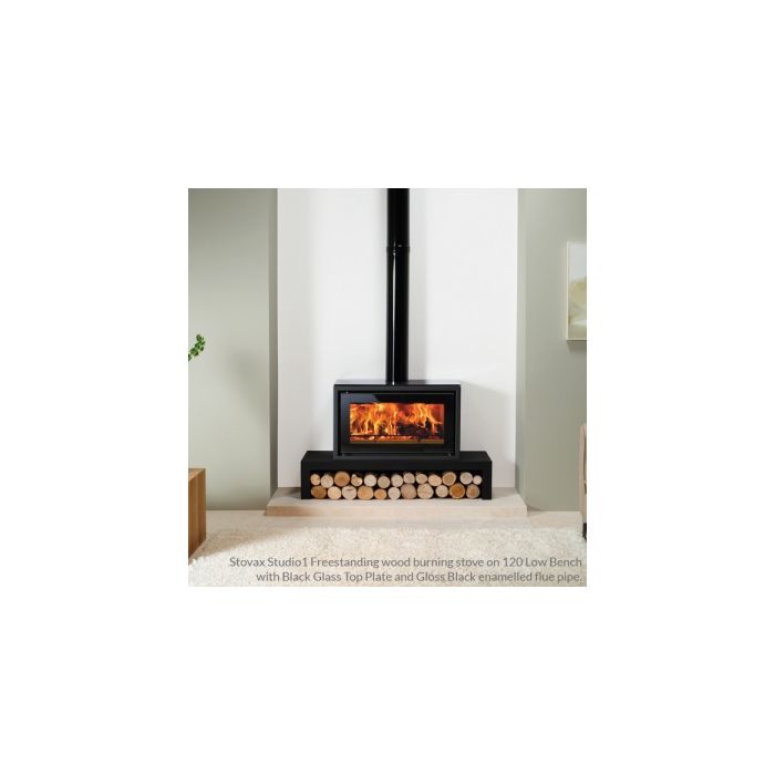 Stovax Studio 1 Freestanding Wood Burning Fire
