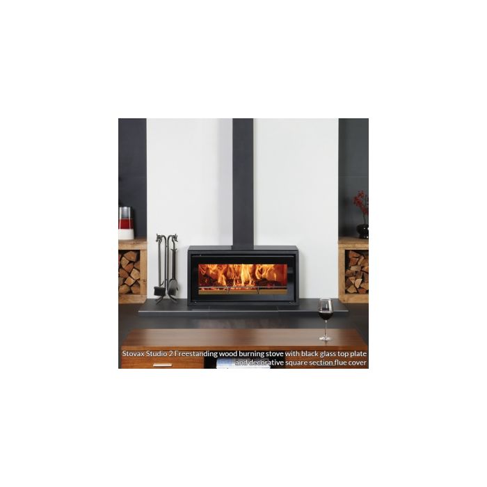Stovax Studio 2 Freestanding Wood Burning Fire