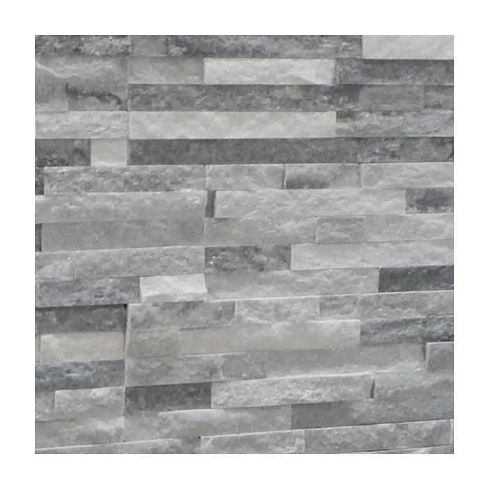 Gallery Staggered Grey White Slate Fireplace Chamber Panels