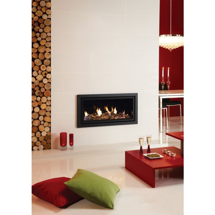 Gazco Studio 2 Glass Fronted Balanced Flue Gas Fire