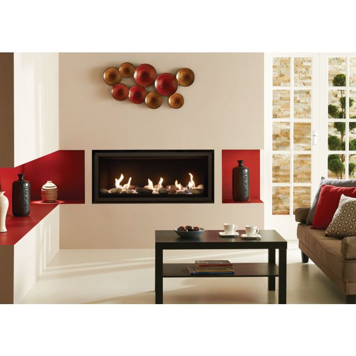 Gazco Studio 2 Glass Fronted Conventional Gas Fire