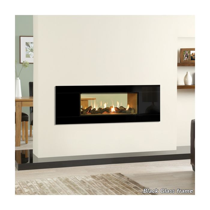 Gazco Studio 2 Duplex Double Sided Balanced Flue Gas Fire