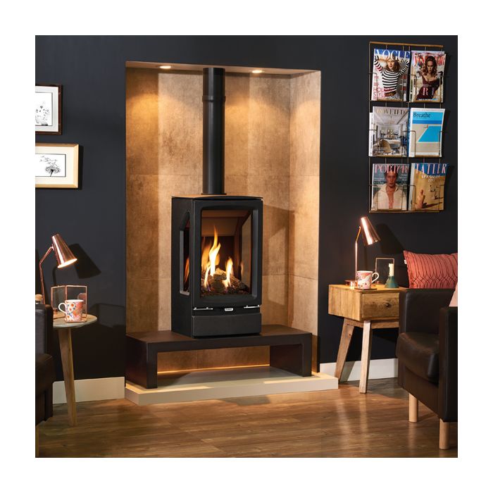 Gazco Vogue Midi T Balanced Flue Gas Stove