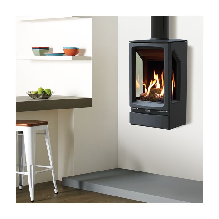 Gazco Vogue Midi T Wall Mounted Balanced Flue Gas Stove